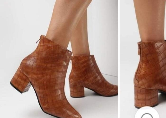 Grajewo ogłoszenia: Nowe botki zamek z tyłu na pięcie rozmiar napisany jest 40, ale...